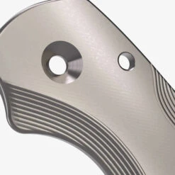 Flytanium Lotus Stonewash Titanium Scales For Spyderco Para 3 Knife FLY-1013 7 Flytanium Lotus Stonewash Titanium Scales For Spyderco Para 3 Knife FLY-1013 -Knives Store 1013 2 60021.1677007533