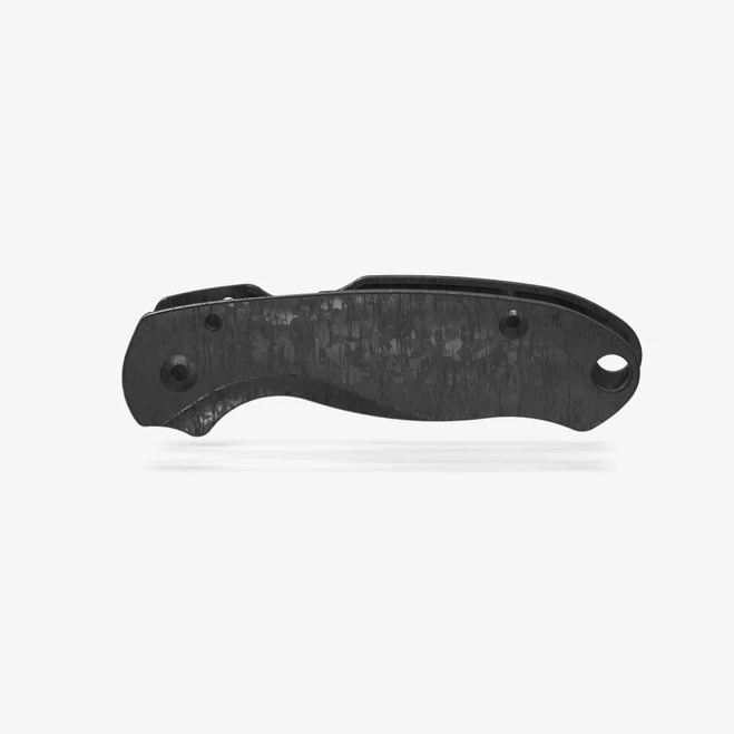 Flytanium Lotus Shredded Carbon Fiber Scales For Spyderco Para 3 Knife FLY-1018 3 Flytanium Lotus Shredded Carbon Fiber Scales For Spyderco Para 3 Knife FLY-1018
