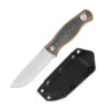 Kizer Polaris Fixed Blade Knife Brown Micarta And G10 Handle AEB-L Steel 1100A1 -Knives Store 1100A1 95306.1751640397