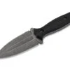 Boker W1 Fixed Blade Knife Black G10 Handle VG-10 Dagger Plain Edge Dark Stonewash Finish 02BO118