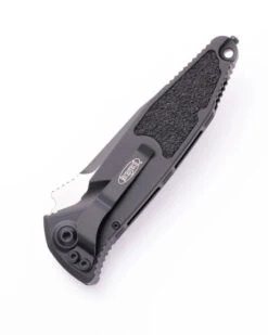 Microtech Socom Elite Automatic Knife Black Aluminum Handle Tactical Standard M390 Blade 160A-1T 7 Microtech Socom Elite Automatic Knife Black Aluminum Handle Tactical Standard M390 Blade 160A-1T -Knives Store 130A 1T 02 72362.1757960132
