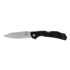 Kershaw Cargo Folding Knife Black GFN Handle D2 Plain Edge Stonewash Finish 2033