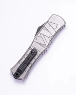 Microtech Mini Hera II OTF Automatic Knife Signature Series Mummy Wrap Stonewashed Standard 1702M-1 BMWWMYS -Knives Store 1702M 1BMHWMYS 02 20378.1758036086