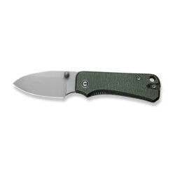 Civivi Baby Banter Folding Knife Green Micarta Handle Nitro V Drop Point Plain Edge C19068SB-1 -Knives Store 1721f97b 4f60 459f 82cb db0a4cbd94f9 63593.1676376723