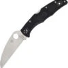Spyderco Endura 4 Folding Knife Black FRN Handle Wharncliffe Plain Edge C10FPWCBK -Knives Store 18 76962 Product Primary Image 31615.1552500388