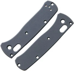 Flytanium Precision Milled Gray G10 Scales For Benchmade Mini Bugout Knife FLY-688