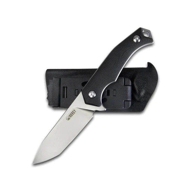 Kubey Swordfish Fixed Blade Knife Black G10 Handle D2 Plain Edge Beadblast Finish 184D 6 Kubey Swordfish Fixed Blade Knife Black G10 Handle D2 Plain Edge Beadblast Finish 184D - Image 4