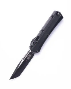 Microtech Glykon T/E OTF Automatic Knife Tactical Stanard M390 Tanto Blade Aluminum Handle 185-1T