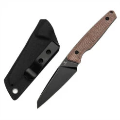 Tenable Parr Fixed Blade Knife Brown Micarta Handle 14C28N Reverse Tanto Plain Edge Blackwash Finish G011B4 -Knives Store 1 7022f7d9 e29c 4c06 a357 1c1189f5cede 34846.1750295491