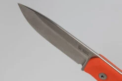 LionSteel Fixed Blade Knife Orange G10 Handle Sleipner Plain Edge Stonewash Finish B41GOR -Knives Store 223a5d08 0767 4298 abb7 cc0647fac978 19741.1622589072