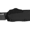 Kershaw Livewire OTF Auto Knife Black Aluminum Handle CPM MagnaCut Plain Black Blade 9000BLK