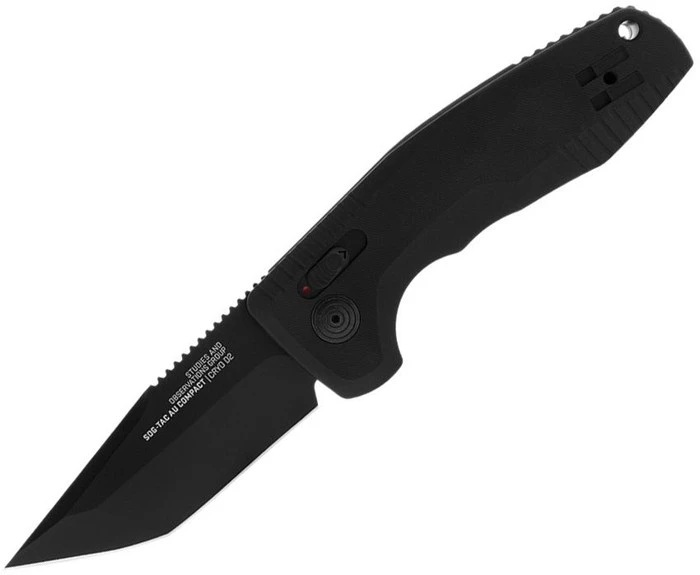 Sog-Tac Com AU-XR Lock Auto Knife Black Aluminum Handle D2 Plain Black Blade SOG-15-38-09-57 3 Sog-Tac Com AU-XR Lock Auto Knife Black Aluminum Handle D2 Plain Black Blade SOG-15-38-09-57