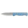 Condor Aqualore Fixed Blade Knife Blue Micarta Handle 14C28N Plain Edge CTK3958-4.3SK -Knives Store 3SK 12225.1671067478