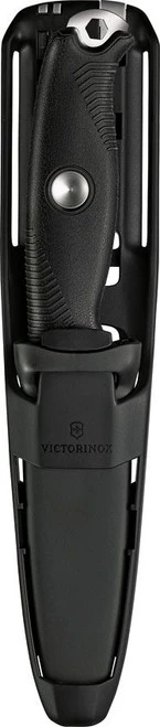 Victorinox Venture Pro Fixed Blade Knife Black TPE Handle 14C28N Plain Edge 3.0903.3F