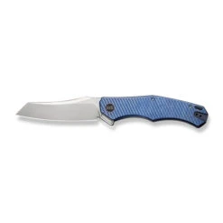 WE RekkeR Folding Knife Blue Titanium Handle 20CV Reverse Tanto Plain Edge Polished Bead Blast Finish WE22010G-4 -Knives Store 470ca270 0cae 49b4 b8bd 488d6c71b198 54051.1701309919