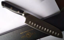 TwoSun Kitchen Santoku Chef Fixed Blade Knife Black G10 Handle 14C28N Plain Edge TS933-14C28N -Knives Store 47669e8e d923 4ab4 871d 3f9b19cb57ab 98100.1624538968