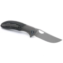 Miguron Dromos Folding Knife Titanium/Silver Carbon Fiber Handle M390 Plain Edge Ground Rubbed Satin Finish MGR-611BK -Knives Store 4795f095 12fe 4637 be3f fe224a7b7c29 04565.1713454839