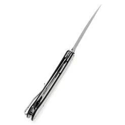 Tenable Kratos Folding Knife Black/White G10 Handle Nitro-V Drop Point Plain Edge Stonewash Finish T1024A5 -Knives Store 4 3e485367 303b 43a8 ba7d c4af4b456d75 61523.1750696776