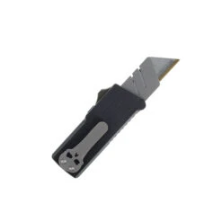 Chaves CHUB Auto OTF Utility Knife Black Aluminum Handle Razor Plain Edge CH-CHUB-OTF-PL -Knives Store 504298b8 c1f3 40d6 b990 629f7f2616e0 58888.1748542659