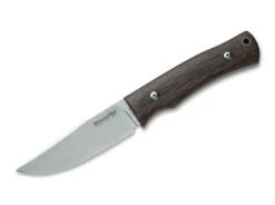 Fox Explorator Fixed Blade Knife Brown Micarta Handle 440C Plain Edge 02FX741