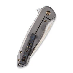 WE Knife Kitefin Frame Lock Knife Gray Titanium Handle Plain Satin S35VN Blade 2001H -Knives Store 5a735b36 50ad 4df1 a9ac a69af4a15a77 71471.1583848371