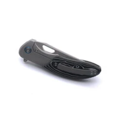 Miguron Dromos Folding Knife Titanium/Silver Carbon Fiber Handle M390 Plain Edge Ground Rubbed Satin Finish MGR-611BK -Knives Store 5cc457e0 93ed 4107 97e3 0a7ea832489d 43750.1713454835