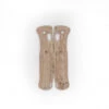 Flytanium Crossfade Scales For Benchmade MINI Bugout Knife Natural Canvas Micarta Body FLY-888