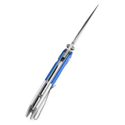 WMK Exclusive Tenable Fenrir Folding Knife Button Lock Blue Frag Aluminum 14c28n Blade T1034S1 -Knives Store 6 1 61711.1736770112