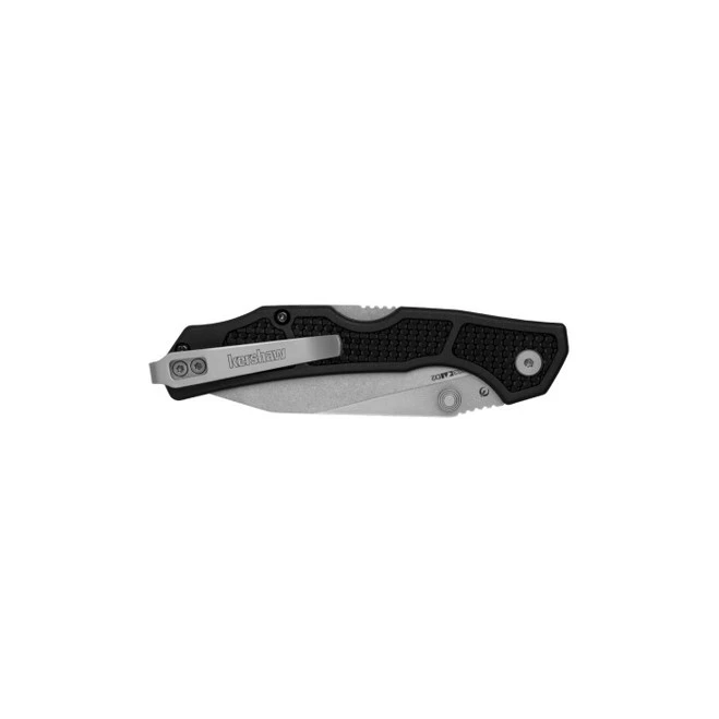 Kershaw Cargo Folding Knife Black GFN Handle D2 Plain Edge Stonewash Finish 2033 4 Kershaw Cargo Folding Knife Black GFN Handle D2 Plain Edge Stonewash Finish 2033 - Image 2