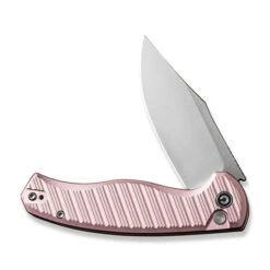 Civivi Stormhowl Folding Knife Light Pink Aluminum Handle Nitro-V Clip Point Plain Edge Satin Finish C23040B-3 -Knives Store 77097635 5f8c 40c3 bf72 2749a28bc3b5 76951.1704309318