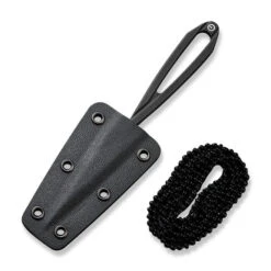 CIVIVI D-Art Fixed Blade Neck Knife Black Stonewash Handle D2 Plain Edge C21001-2 -Knives Store 77ee674b 237f 4a70 b39f 4926e0f344bb 80112.1714423100