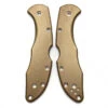 Flytanium Stonewash Brass Scales For Spyderco Delica Knife -Knives Store 7aabe36a 0964 45ca 86c5 e9c56ba4d9ba 04842.1585264956