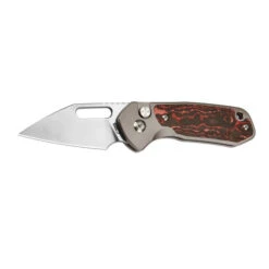 CJRB Mini Pyrite Folding Knife Mars Valley Titanium/Fat Carbon Handle S90V Wharncliffe Plain Edge Sand Polish Finish J1933T-FCMV -Knives Store 7c49823c 22a6 40cd 9254 6a47d02a1a3b 08316.1704744145