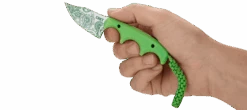 CRKT Minimalist Bowie Gears Fixed Blade Knife Glow In The Dark Green Polypropylene Handle Plain Edge Satin Finish CRKT2387G -Knives Store 88f87697 6fbd 4e6f 989b d4f3cbe7fd30 01596.1612795374