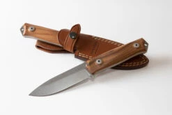 LionSteel Fixed Blade Knife Santos Wood Handle Sleipner Plain Edge Stonewash Finish B41ST -Knives Store 8bdbf5b9 0d27 4160 9677 9b87b029884b 22203.1645814268