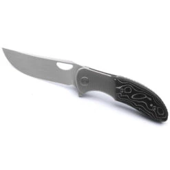 Miguron Dromos Folding Knife Titanium/Silver Carbon Fiber Handle M390 Plain Edge Ground Rubbed Satin Finish MGR-611BK -Knives Store 8ceba30c e31a 4f39 934a 5c678c6ef318 44900.1713454837