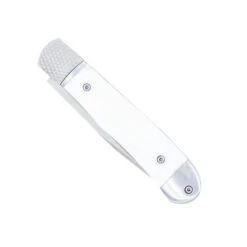 Cobratec Trapper Hidden Release Automatic Knife White Albone Handle 154CM Plain Edge CTTHRWTABA154CM -Knives Store 8d42bd17 419e 47b5 8804 1612e6555174 88967.1749048627