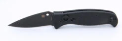 Spyderco Autonomy Auto Folding Knife Black G10 Handle Plain Black Blade C165GPBBK2