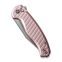 Civivi Stormhowl Folding Knife Light Pink Aluminum Handle Nitro-V Clip Point Plain Edge Satin Finish C23040B-3 -Knives Store 9b59464a e5d3 4148 9f0e 483416c7cc32 03416.1704309318