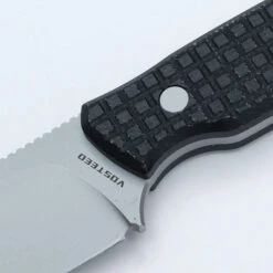 Vosteed Mink Fixed Blade Knife Black Micarta Handle Nitro-V Clip Point Plain Edge D0101 -Knives Store 9eebf967 c229 4e33 9ff9 444eeb9ca1c3 59126.1702563030