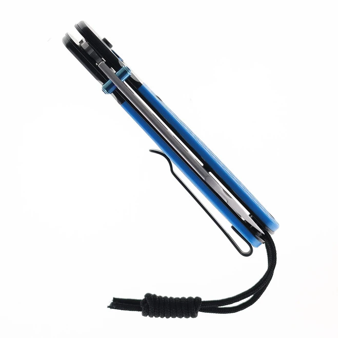 WMK Exclusive Artisan Cutlery Holm Folding Knife Button Lock With Safety AR-RPM9 Steel 1875P-BU 7 WMK Exclusive Artisan Cutlery Holm Folding Knife Button Lock With Safety AR-RPM9 Steel 1875P-BU - Image 5