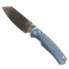 WMK Exclusive Bestechman Cicada's Wing Folding Knife Blue Crystalized Titanium Handle Magnacut Blade BMK06-C-2