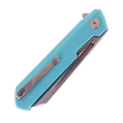 Bestechman Dundee Folding Knife Light Blue G10 Handle D2 Plain Edge Stonewash/Satin Finish BMK09B -Knives Store BESTECH BMK09B 02 62913.1724187932