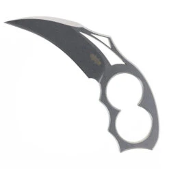 Brous Blades Silent Enforcer Stonewash D2 Fixed Blade