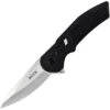 Buck 261 Hexam Folding Knife Black Injection-Molded Plastic Handle 7Cr17MoV Drop Point Plain Edge 261BKS -Knives Store BU261BKS 42095.1725385165