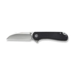 Civivi Elementum Folding Knife Black G10 Handle Nitro-V Wharncliffe Plain Edge Satin Finish C18062AF-1 -Knives Store C18062AF 1 Elementum 8 62979.1691426849