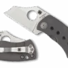 Spyderco McBee Framelock Knife Gray Titanium Handle Plain CTS-XHP Blade C236TIP -Knives Store C236TIP 48405.1640881561