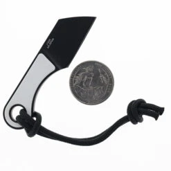 CJRB Chip Fixed Blade Knife White G10 Handle AR-RPM9 Plain Black Blade J1939-BWH -Knives Store CJRB CHIP J1939 BWH 02 73843.1712682127