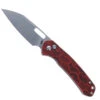 WMK Exclusive CJRB Pyrite Wharncliffe Folding Knife Black & Red Gmascus G10 Handle AR-RPM9 Wharncliffe Plain Edge Stonewash Finish J1925A-MFS -Knives Store CJRB J1925A MFS 05 65189.1685545373