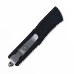 Cobra Tec Small Sindwinder OTF Knife Black Aluminum Handle Drop Point Damascus Blade SBSWDNSDAM -Knives Store COBRA TECH small sidewinder sbswdnsdam 03 19461.1751299570